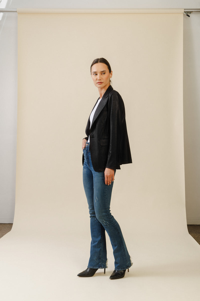 Rebel Tailored Blazer | Black