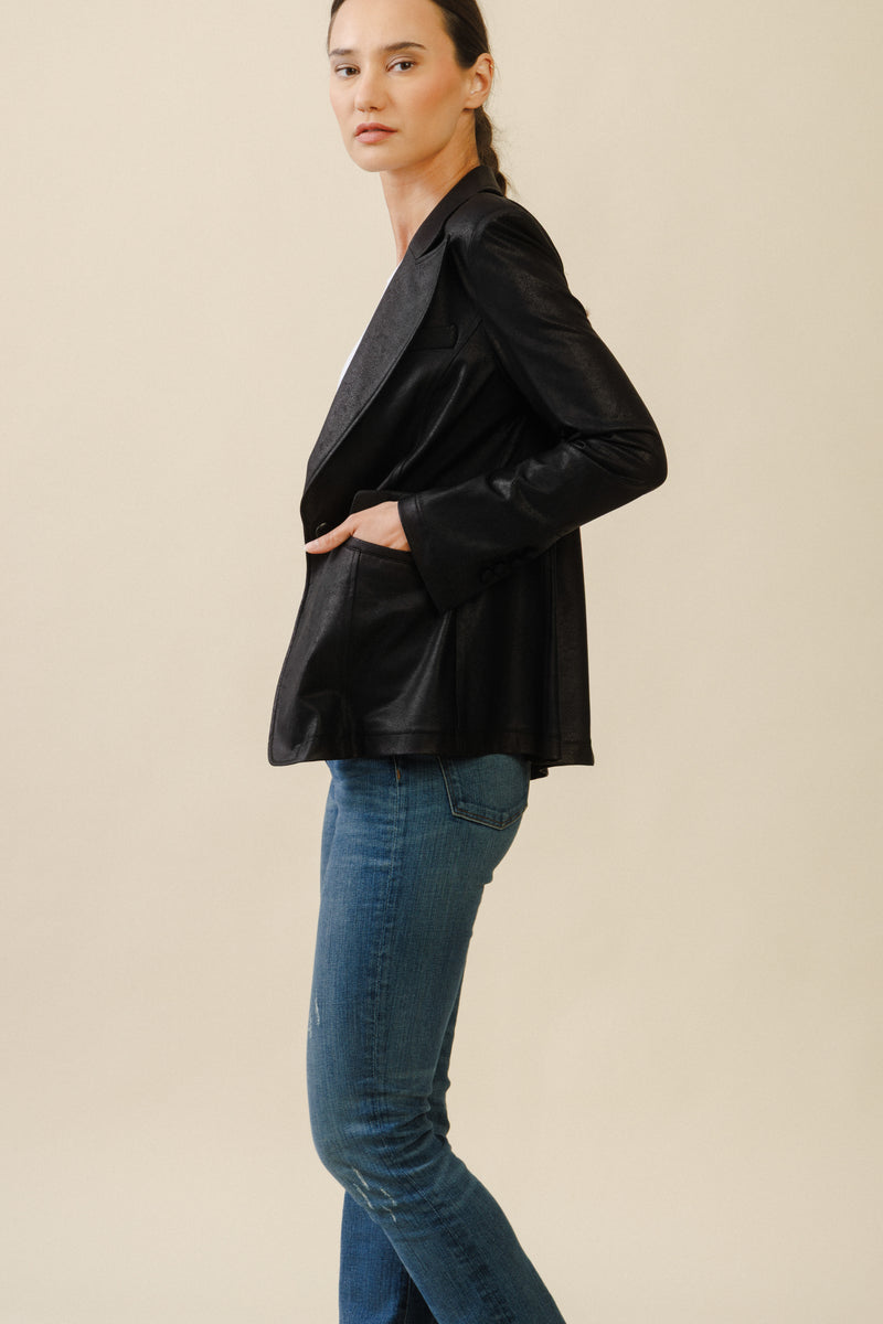 Rebel Tailored Blazer | Black