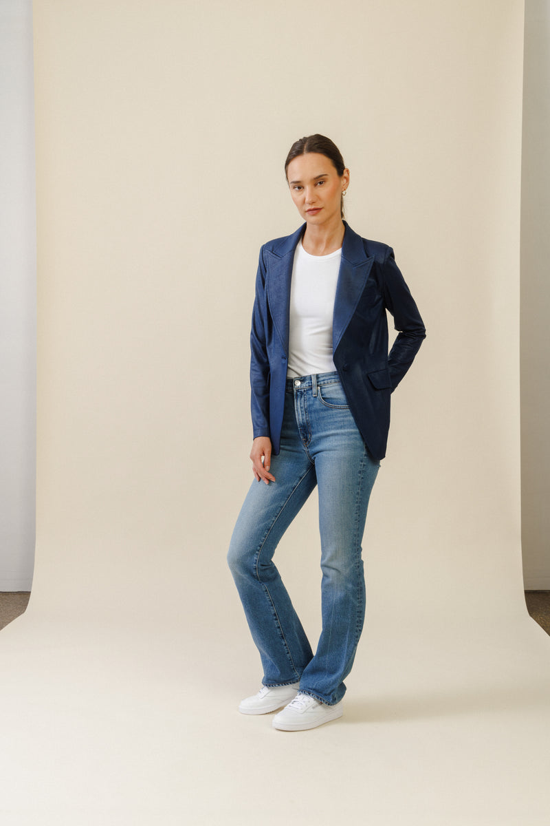 Rebel Tailored Blazer | Navy