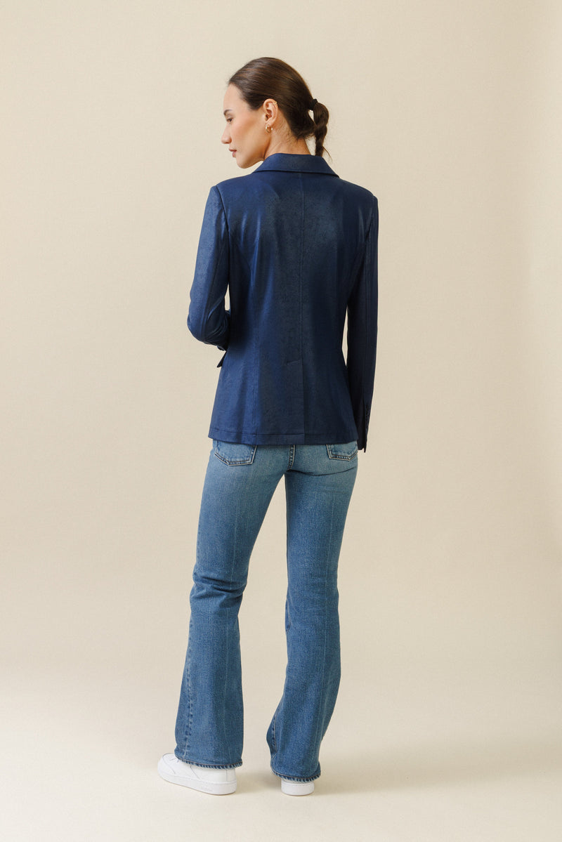 Rebel Tailored Blazer | Navy