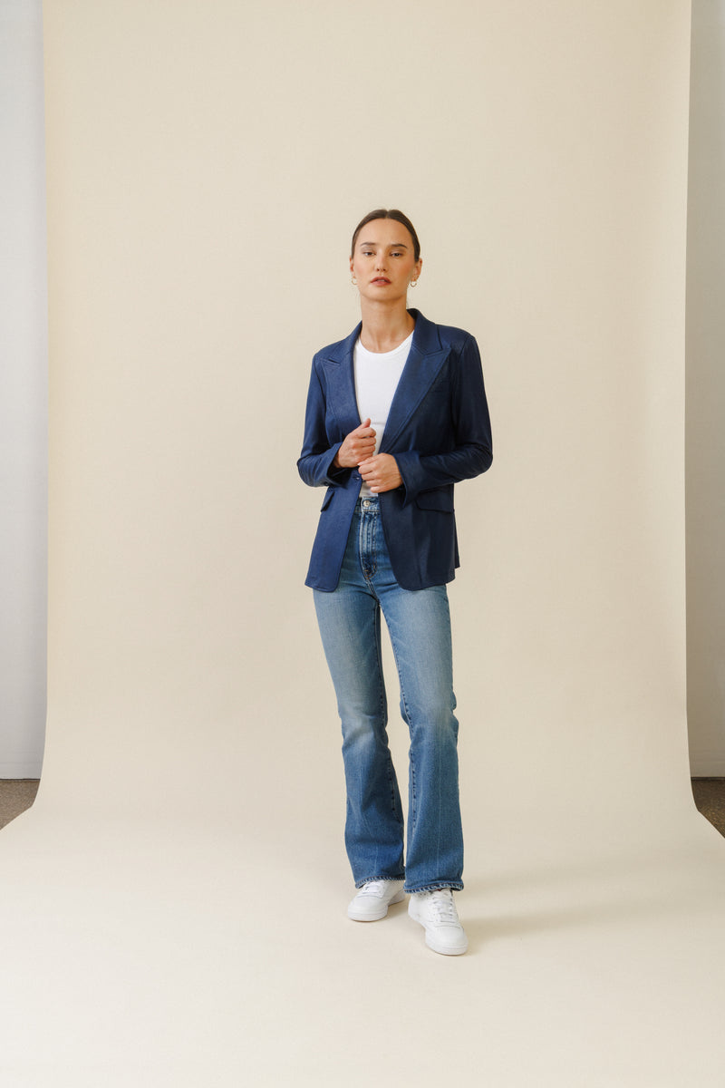 Rebel Tailored Blazer | Navy