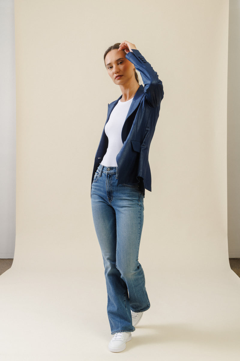 Rebel Tailored Blazer | Navy