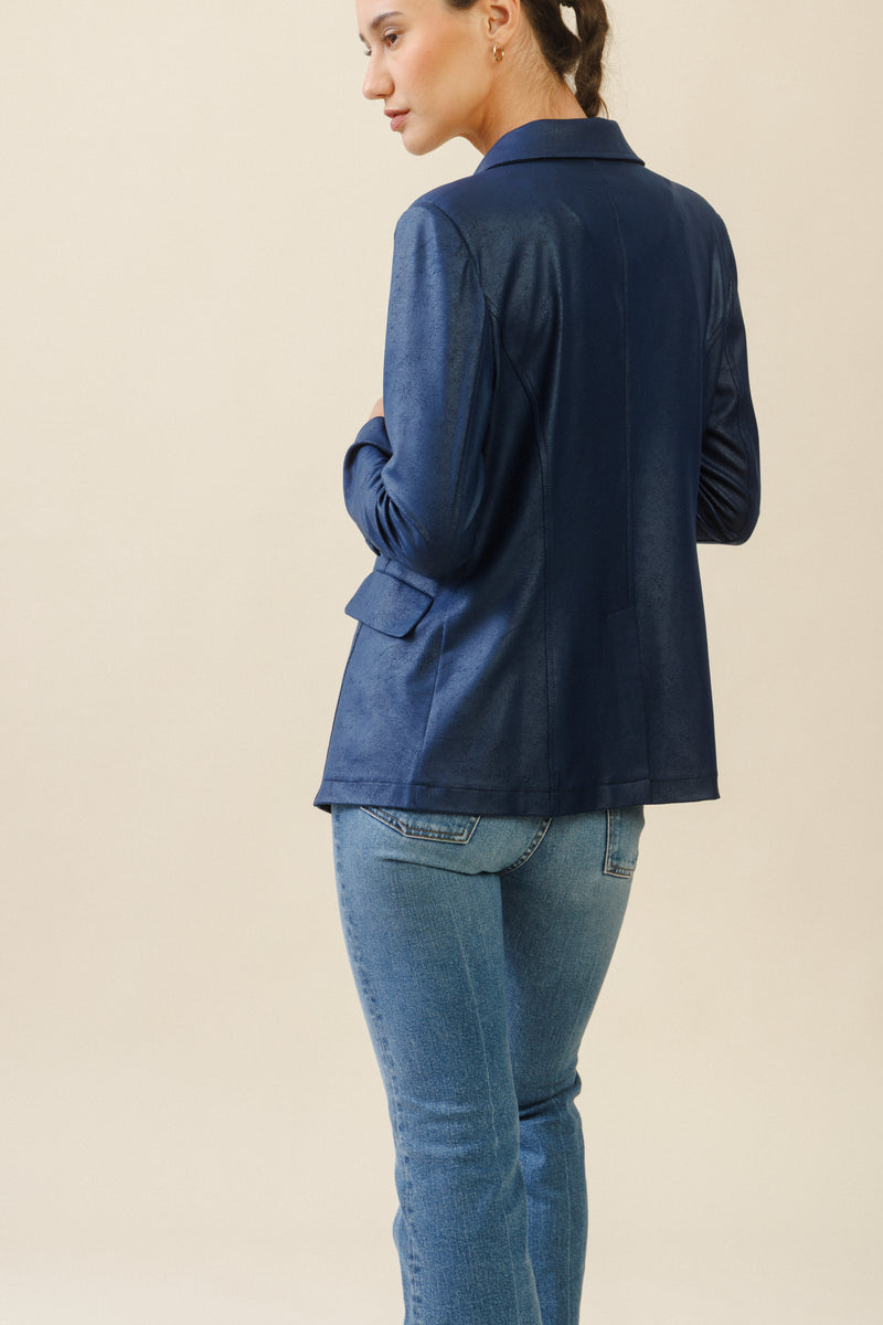 Rebel Tailored Blazer | Navy