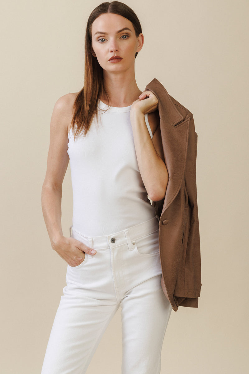 Rebel Tailored Blazer | Taupe