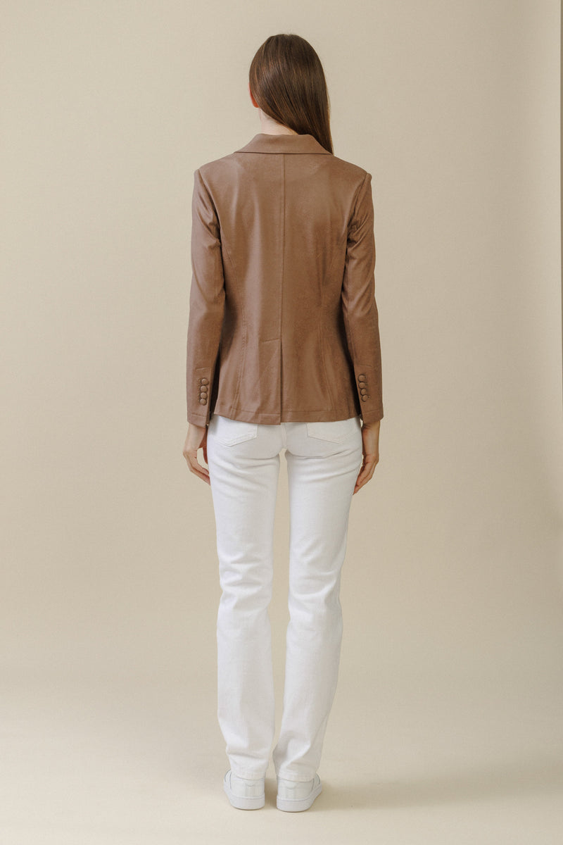 Rebel Tailored Blazer | Taupe
