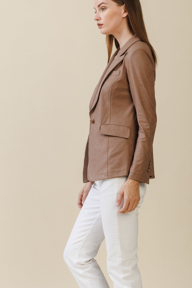 Rebel Tailored Blazer | Taupe