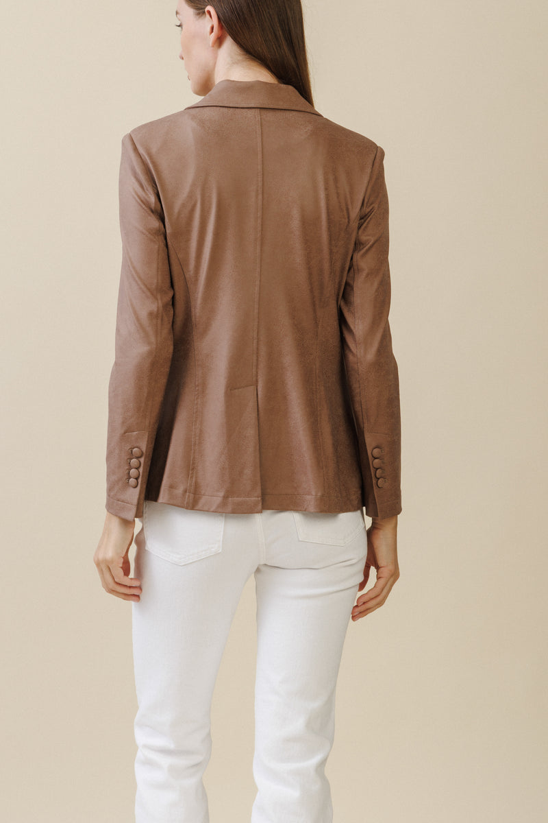 Rebel Tailored Blazer | Taupe