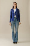 Sloane Studded Jacket | Cobalt